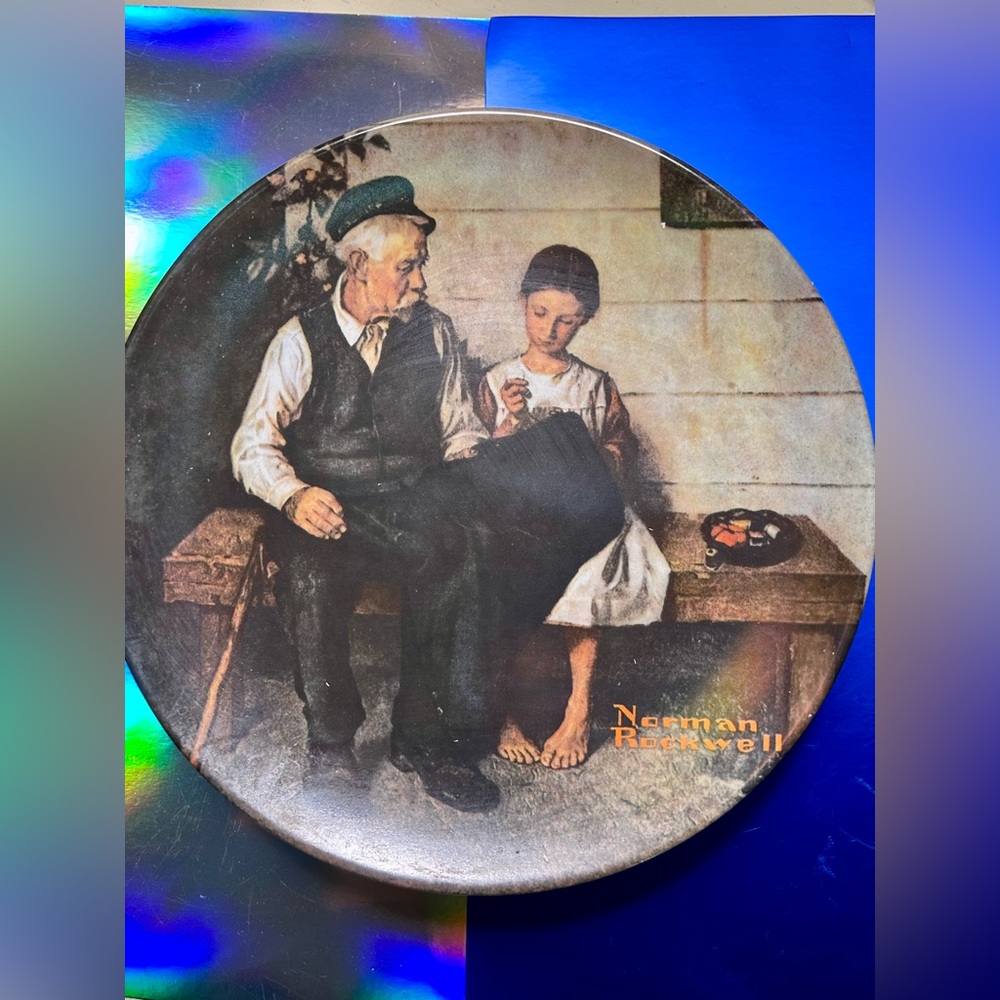 Vintage Knowles Limited Edition Plate - The Lighthouse Keeper's Daughter